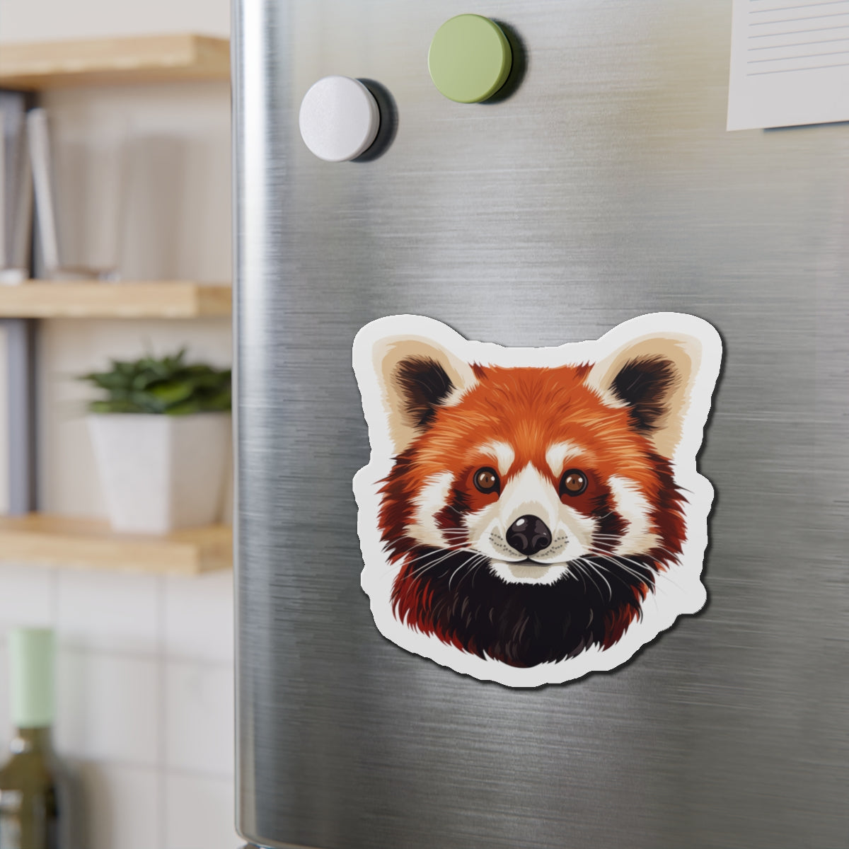 Red Panda Magnet - Playful Wildlife Animal Gift