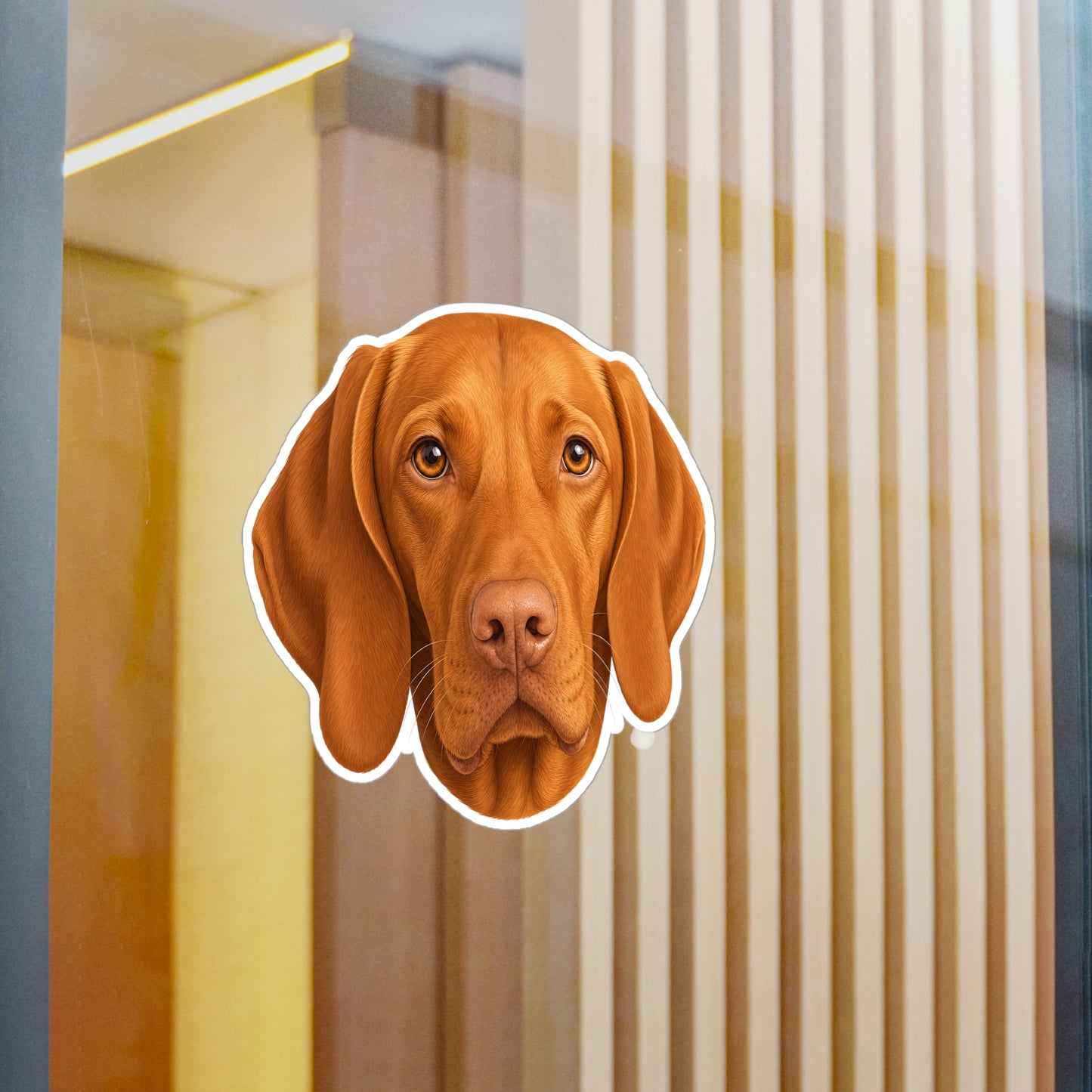 Vizsla Sticker | Waterproof Vinyl Decal | Dog Lover Gift