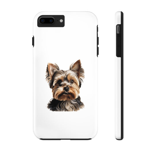Yorkshire Terrier Tough Phone Case (White)