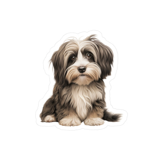 Havanese Sticker - Vinyl Dog Decals