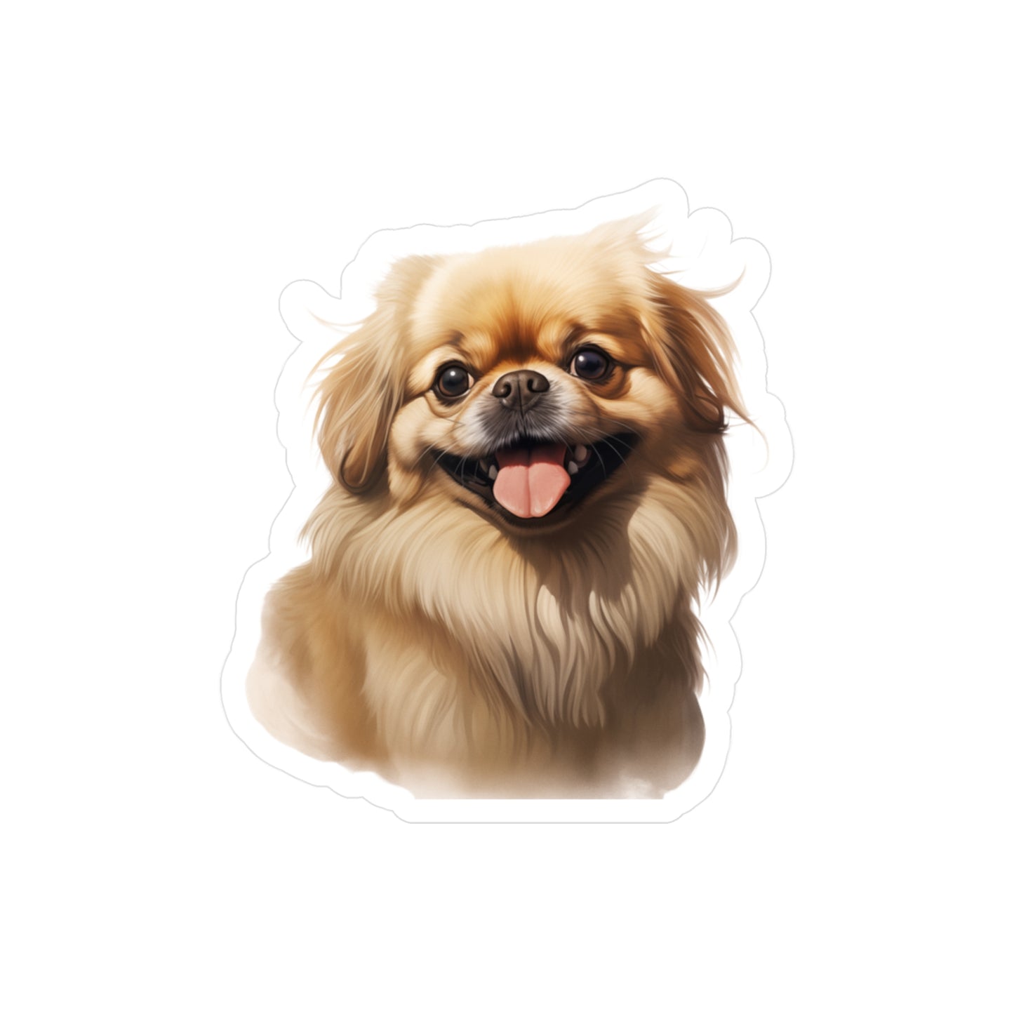 Pekingese Sticker - Vinyl Dog Decals