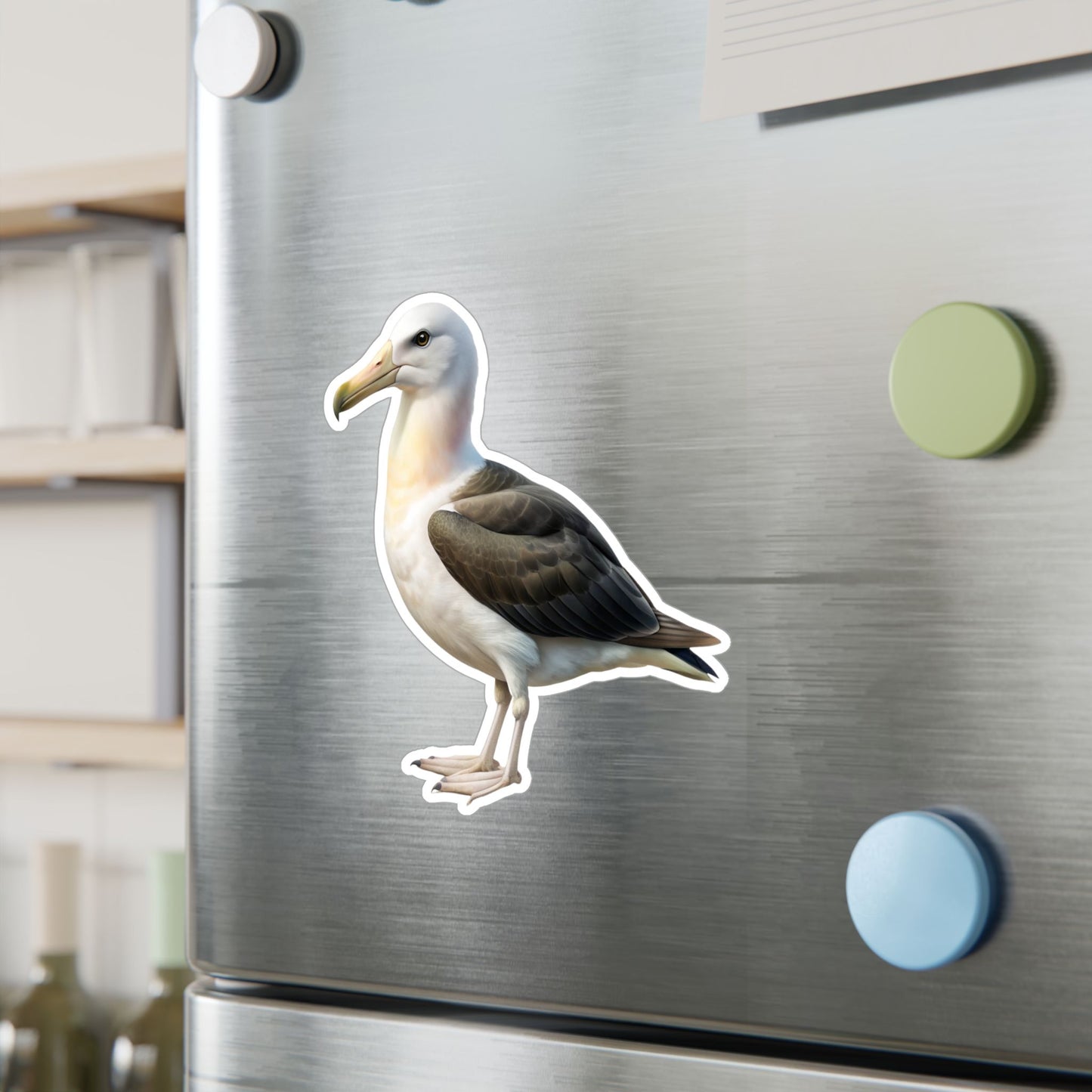 Albatross Sticker, Vinyl Decal for Laptop, Water Bottle, Car, Phone, Luggage, Bird Lover Gift
