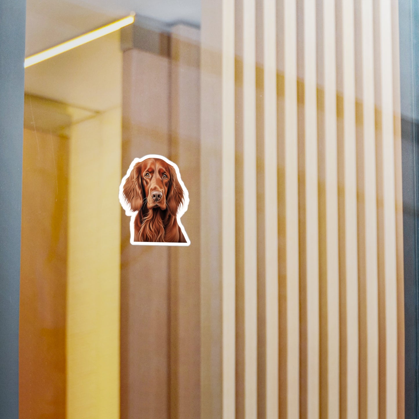 Irish Setter Sticker - Kiss-Cut Vinyl Dog Decals