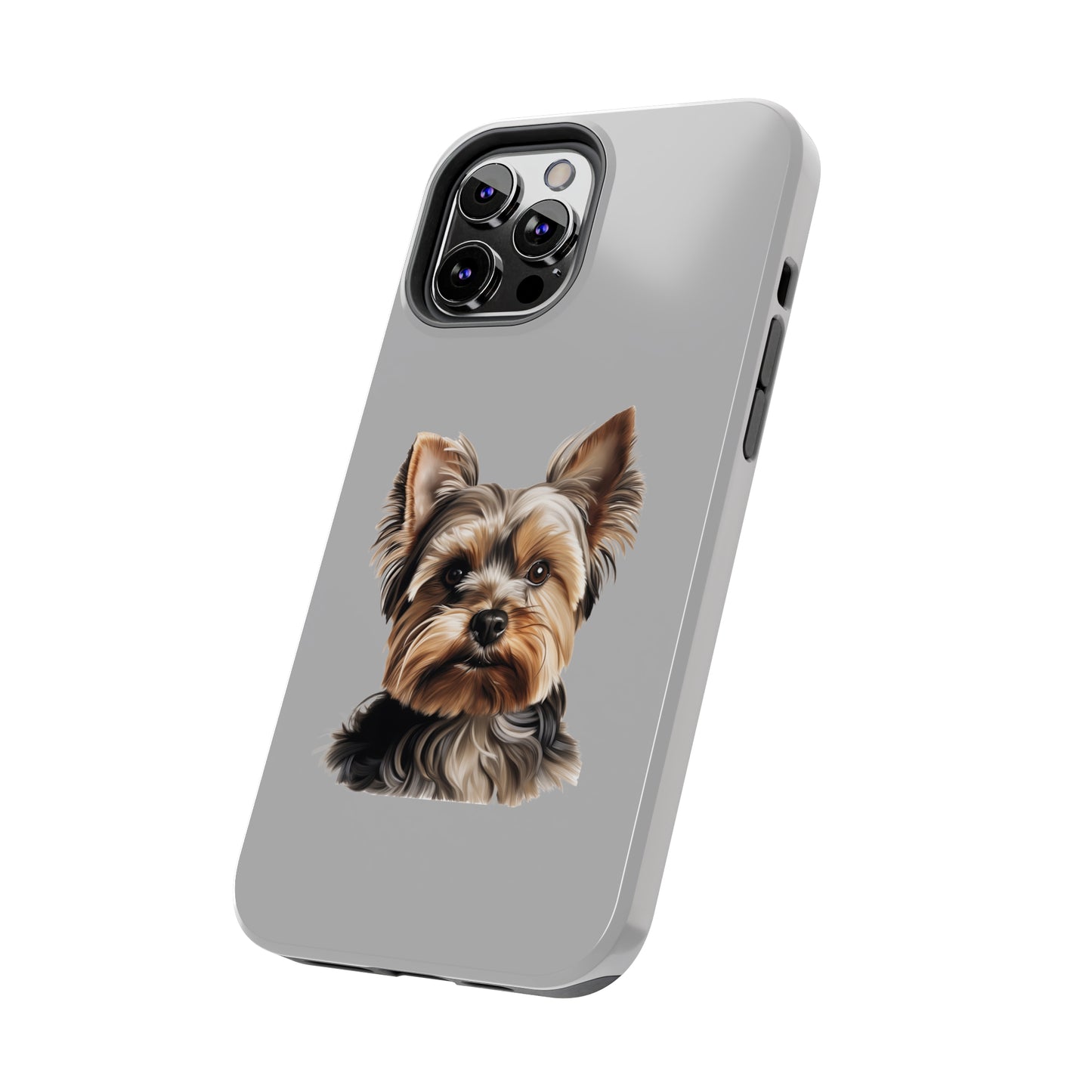 Yorkshire Terrier Tough Phone Case (Light Grey)