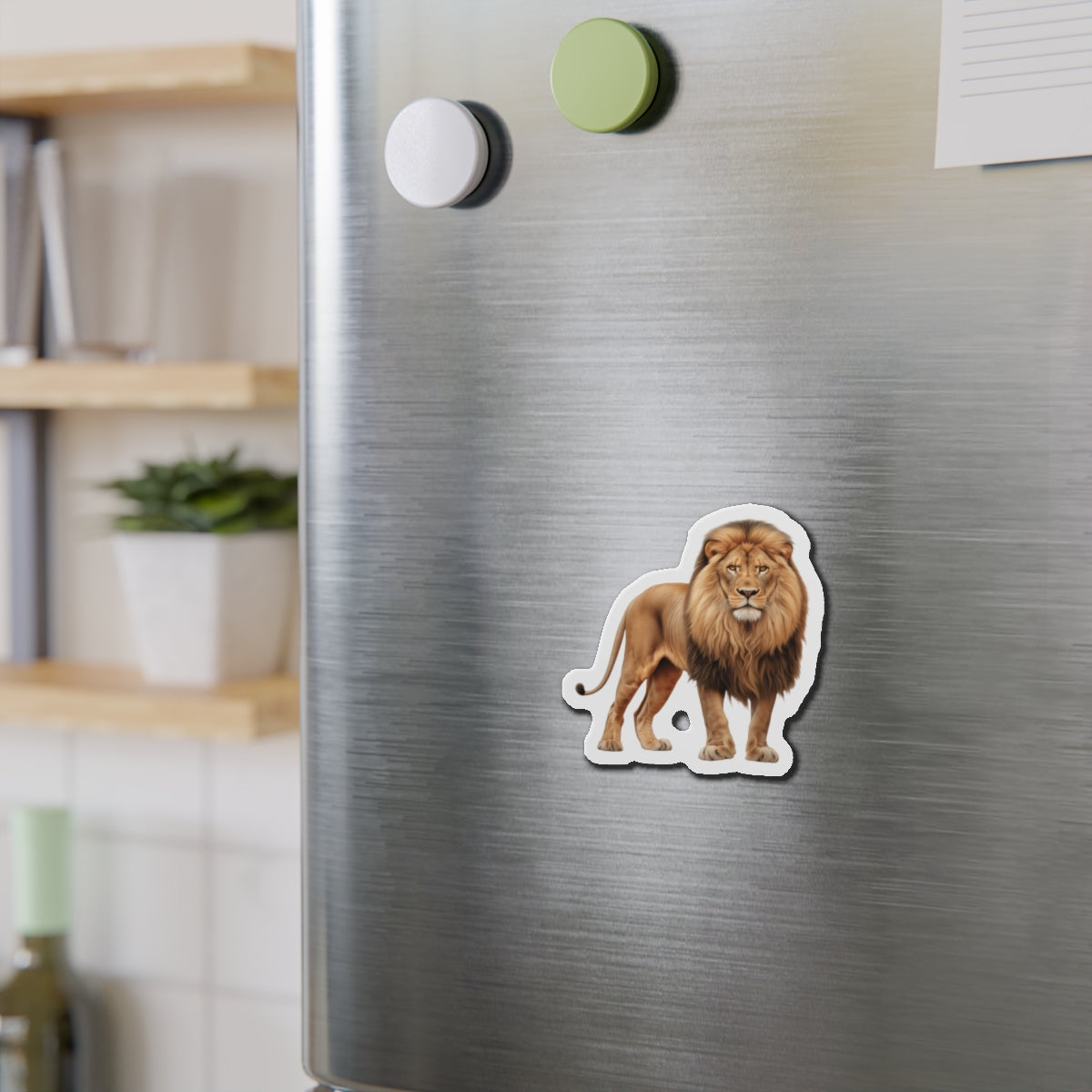 Lion Magnet - Die-Cut