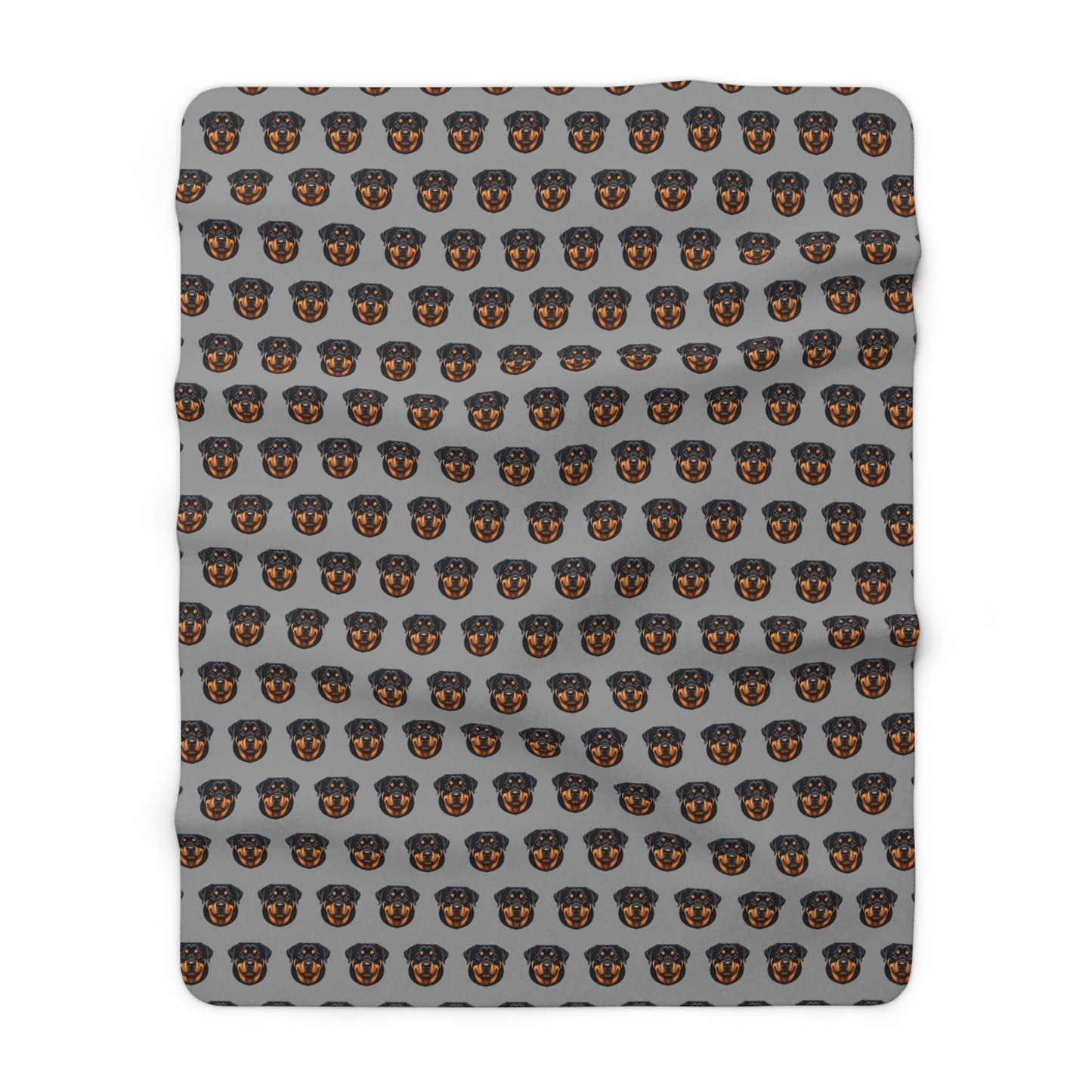 Grey Rottweiler Blanket | Dog Lover Gift