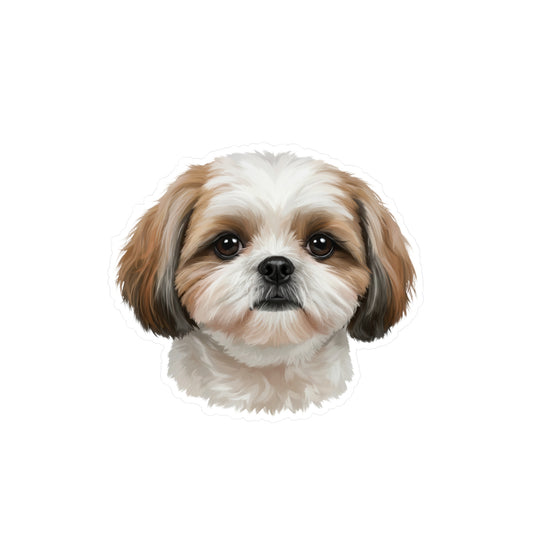 Shih Tzu Sticker - Waterproof Dog Decal
