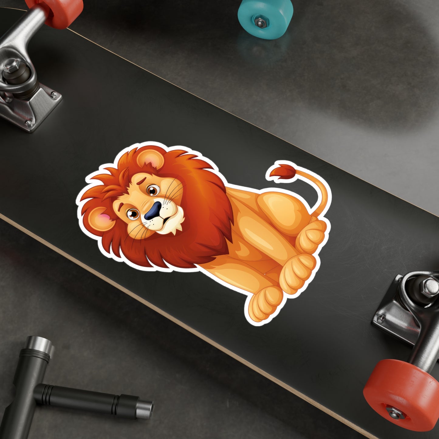 Lion Sticker - Waterproof Vinyl Wildlife Decal