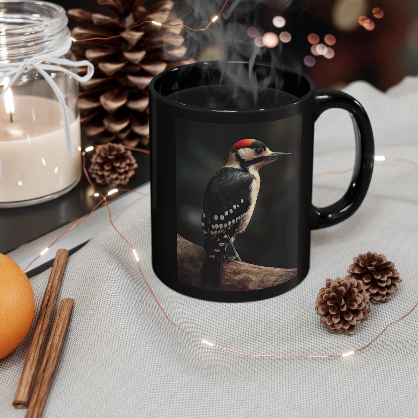 Woodpecker Mug - 11 oz Ceramic
