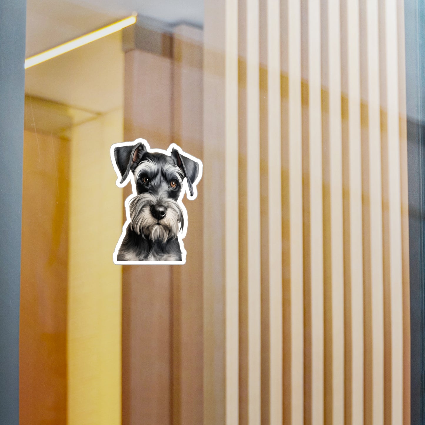 Schnauzer Sticker - Kiss-Cut Dog Vinyl Decals
