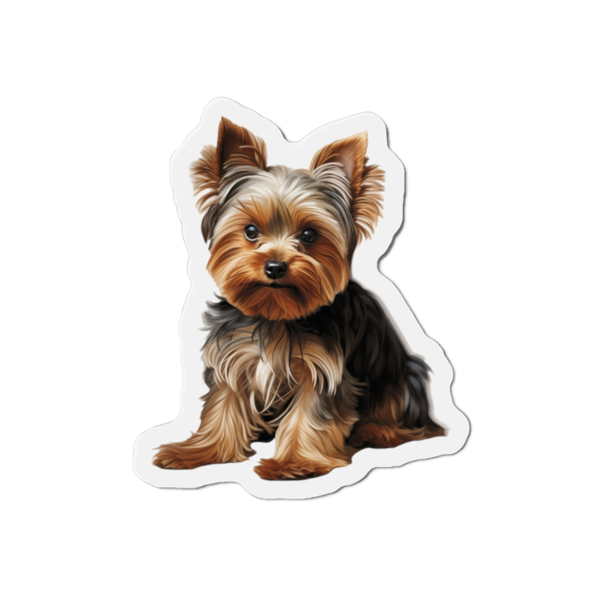 Yorkshire Terrier Magnet - Die-Cut