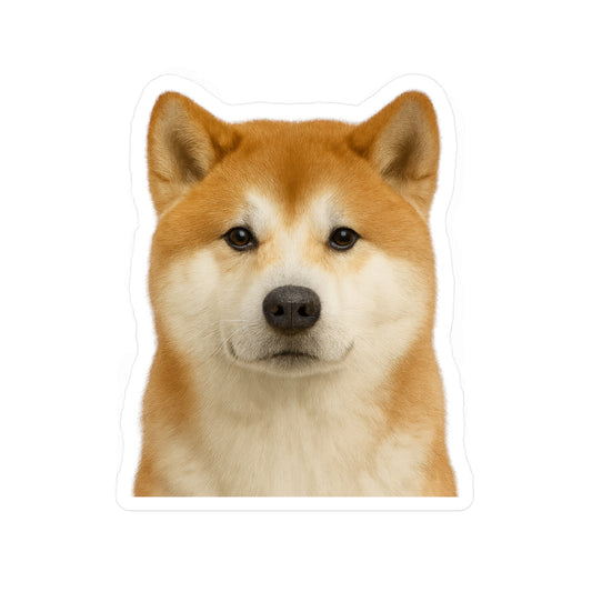 Akita decal - Akita sticker - Dog Sticker - Pet Decal - Outdoor - Indoor