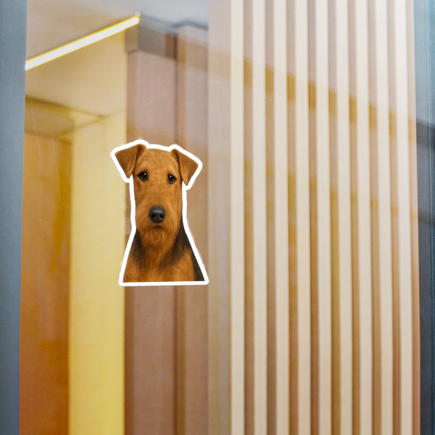 Airedale Terrier decal - Airedale Terrier sticker - Dog Sticker - Pet Decal - Outdoor - Indoor