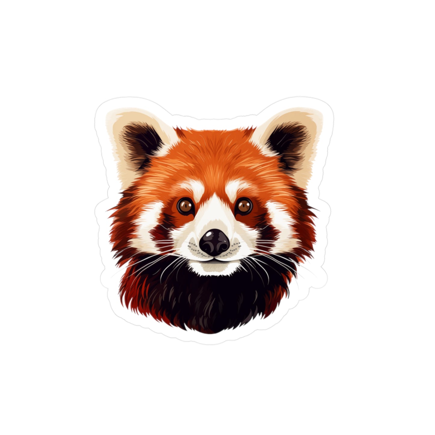 Red Panda Sticker - Waterproof Vinyl Animal Decal