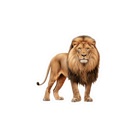 Lion Sticker - Vinyl Animal Decals