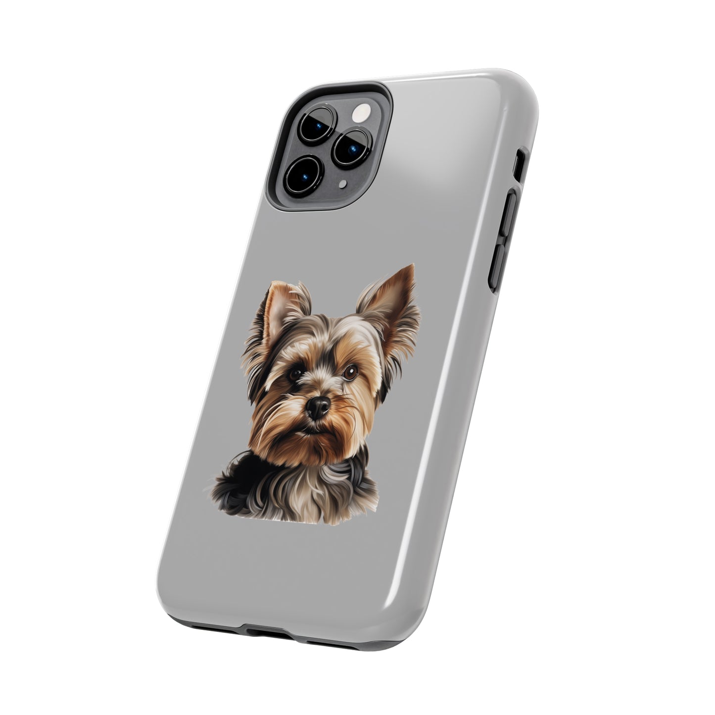 Yorkshire Terrier Tough Phone Case (Light Grey)