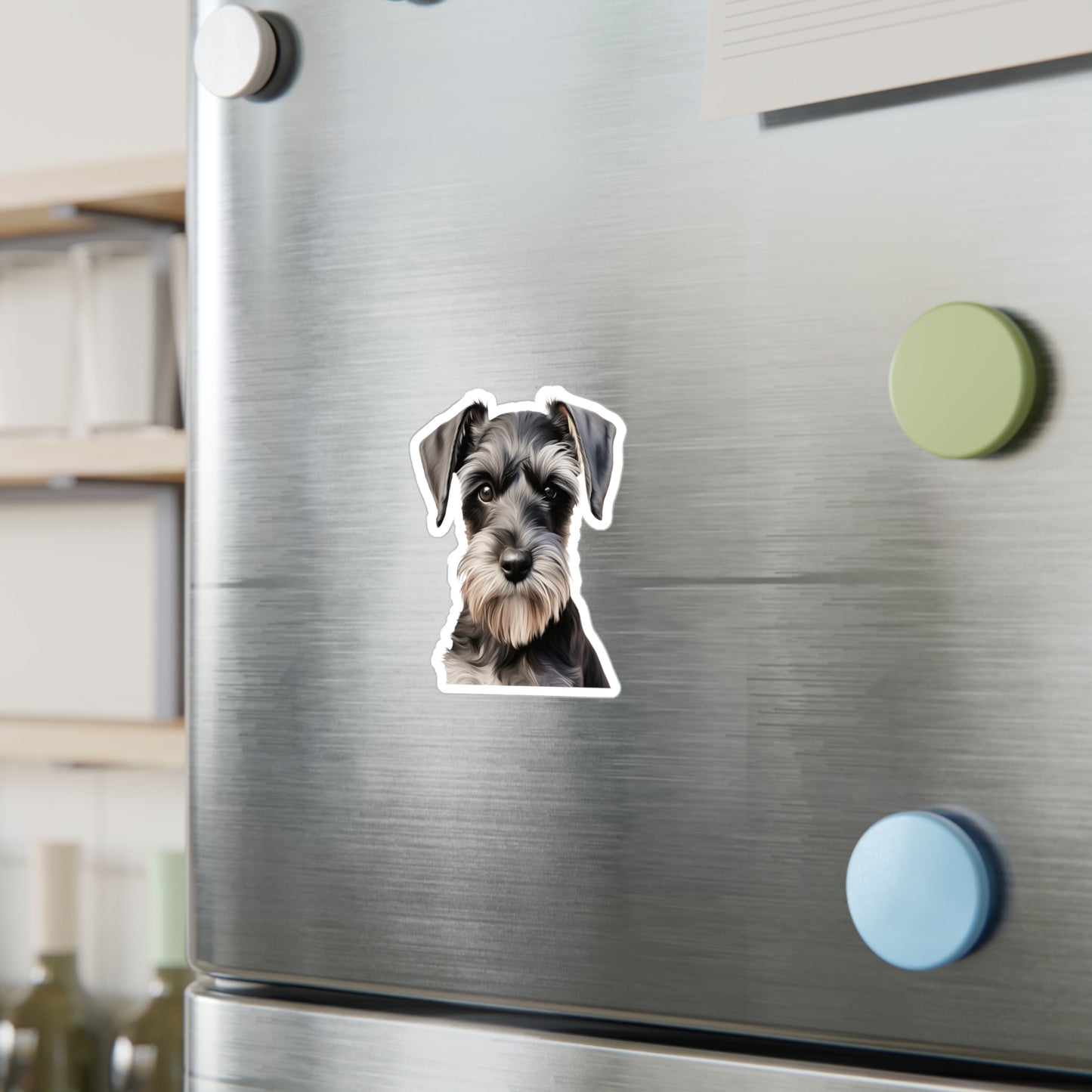 Schnauzer Sticker - Kiss-Cut Dog Vinyl Decals