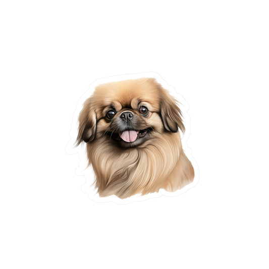 Pekingese Sticker - Vinyl Dog Decals