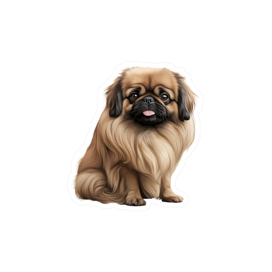 Pekingese Sticker - Vinyl Dog Decals