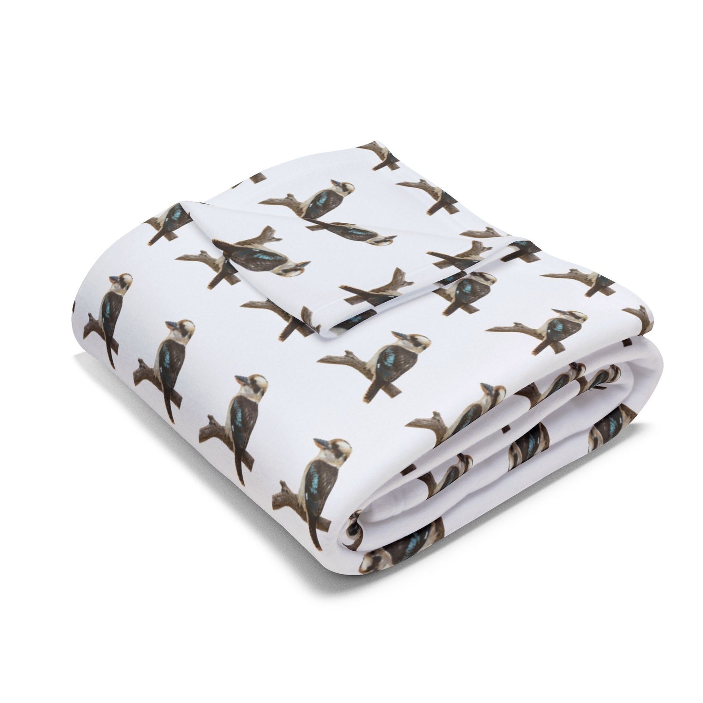 Kookaburra Blanket | Arctic Fleece Bird Wildlife Throw