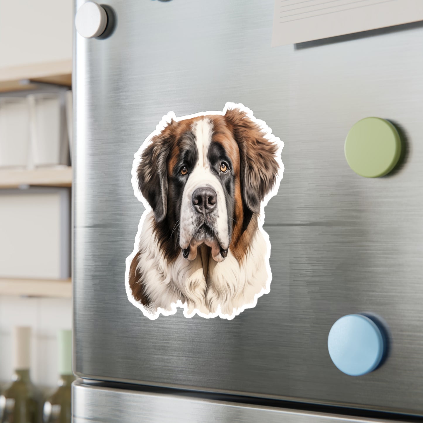 Saint Bernard Sticker - Kiss-Cut Vinyl Dog Decals