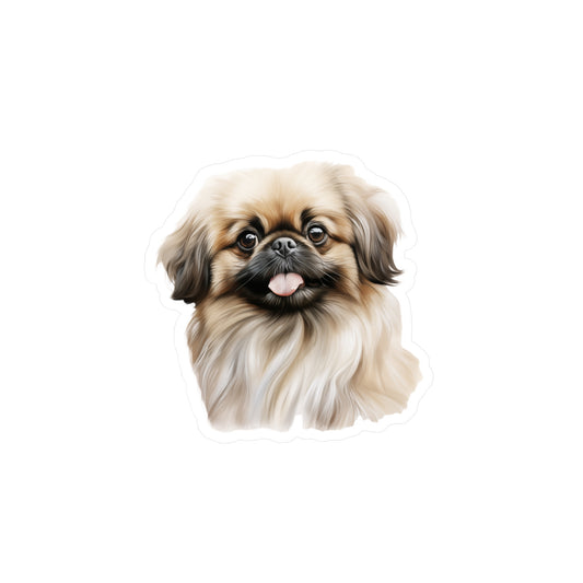 Pekingese Sticker - Vinyl Dog Decals