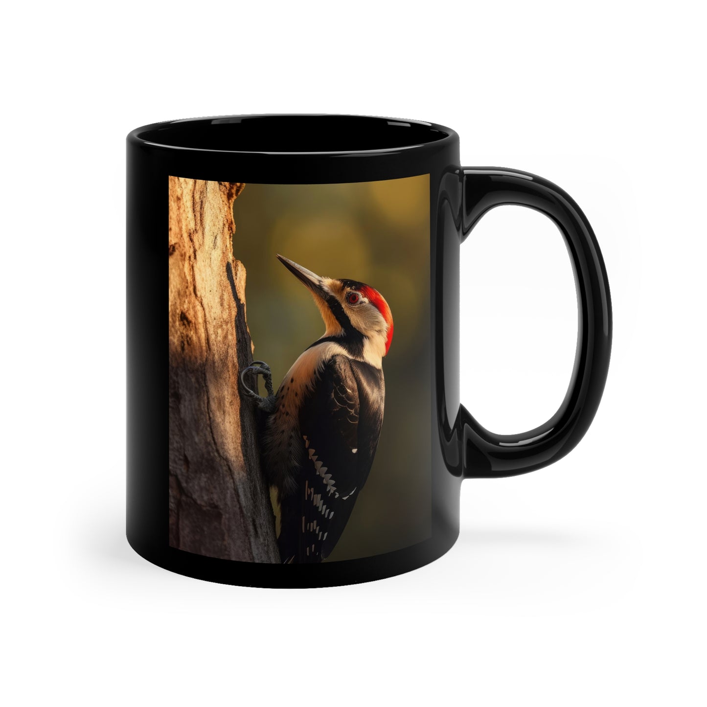 Woodpecker Mug - 11 oz Ceramic