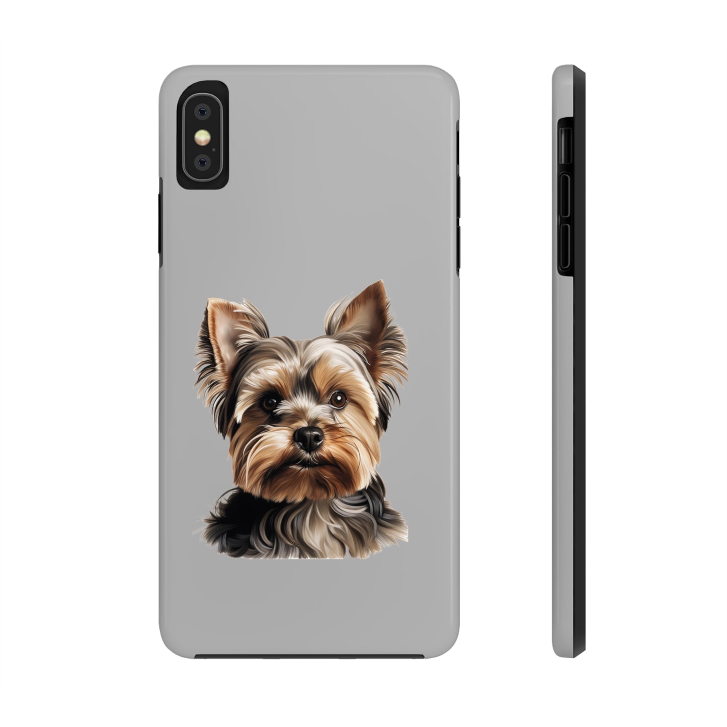 Yorkshire Terrier Tough Phone Case (Light Grey)