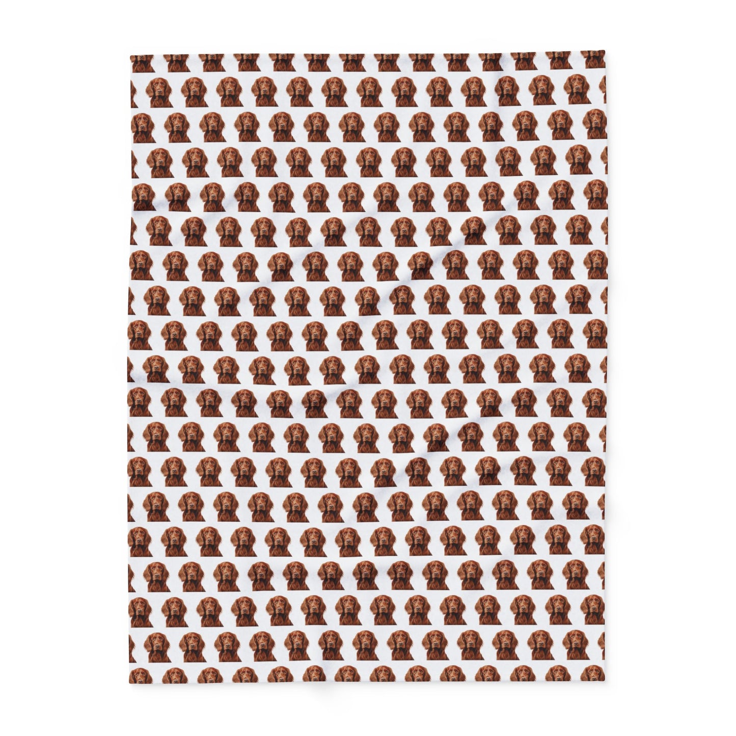 Fleece Blanket, Irish Setter Dog Print, Cozy Winter Home Decor, Pet Lover Gift, Christmas Present, Holiday Throw