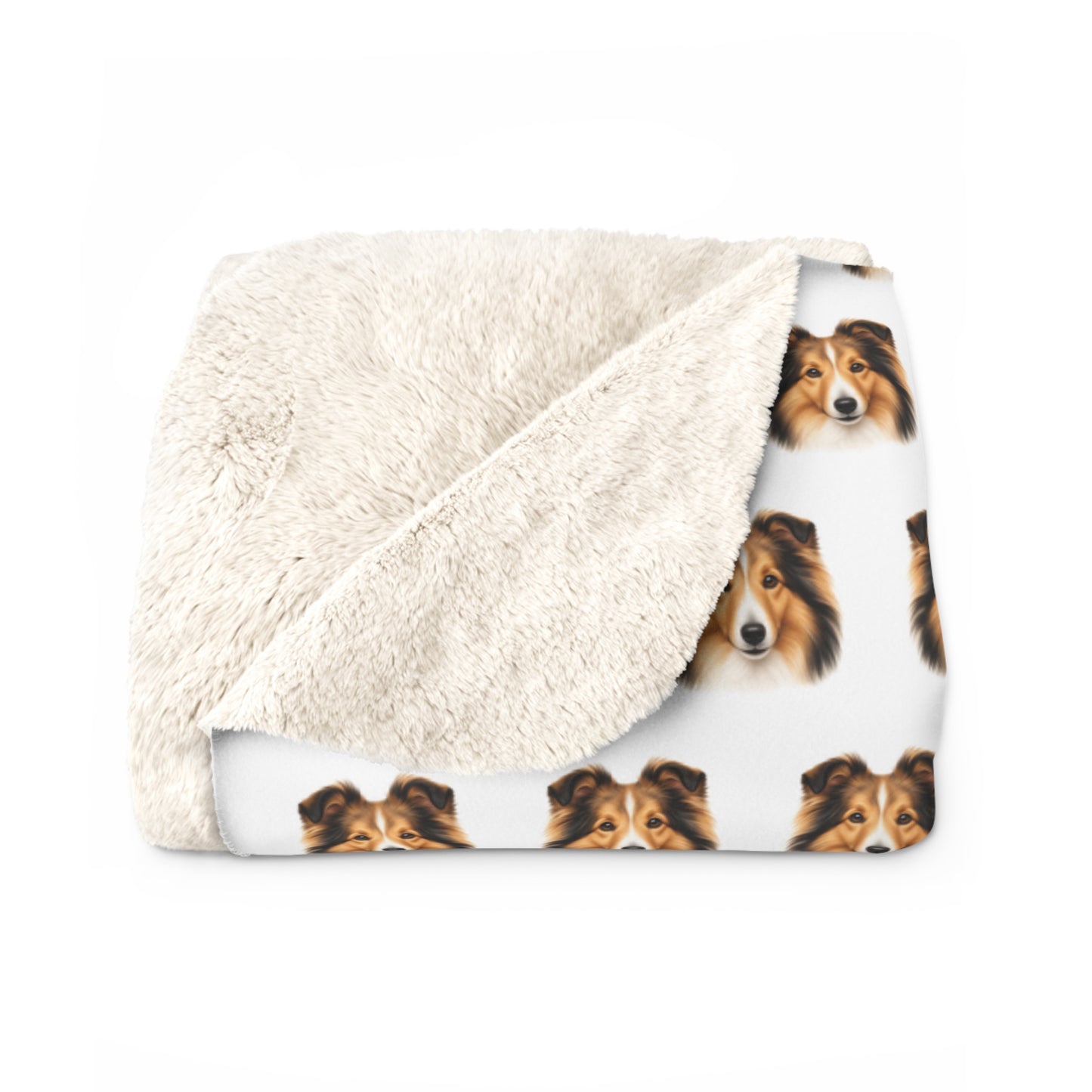 Shetland Sheepdog Fleece Blanket | Dog Lover Gift