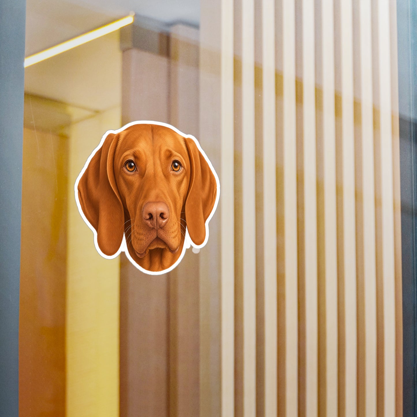 Vizsla Sticker | Waterproof Vinyl Decal | Dog Lover Gift