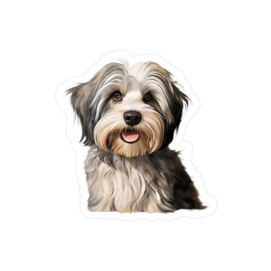 Havanese Sticker - Vinyl Dog Decals