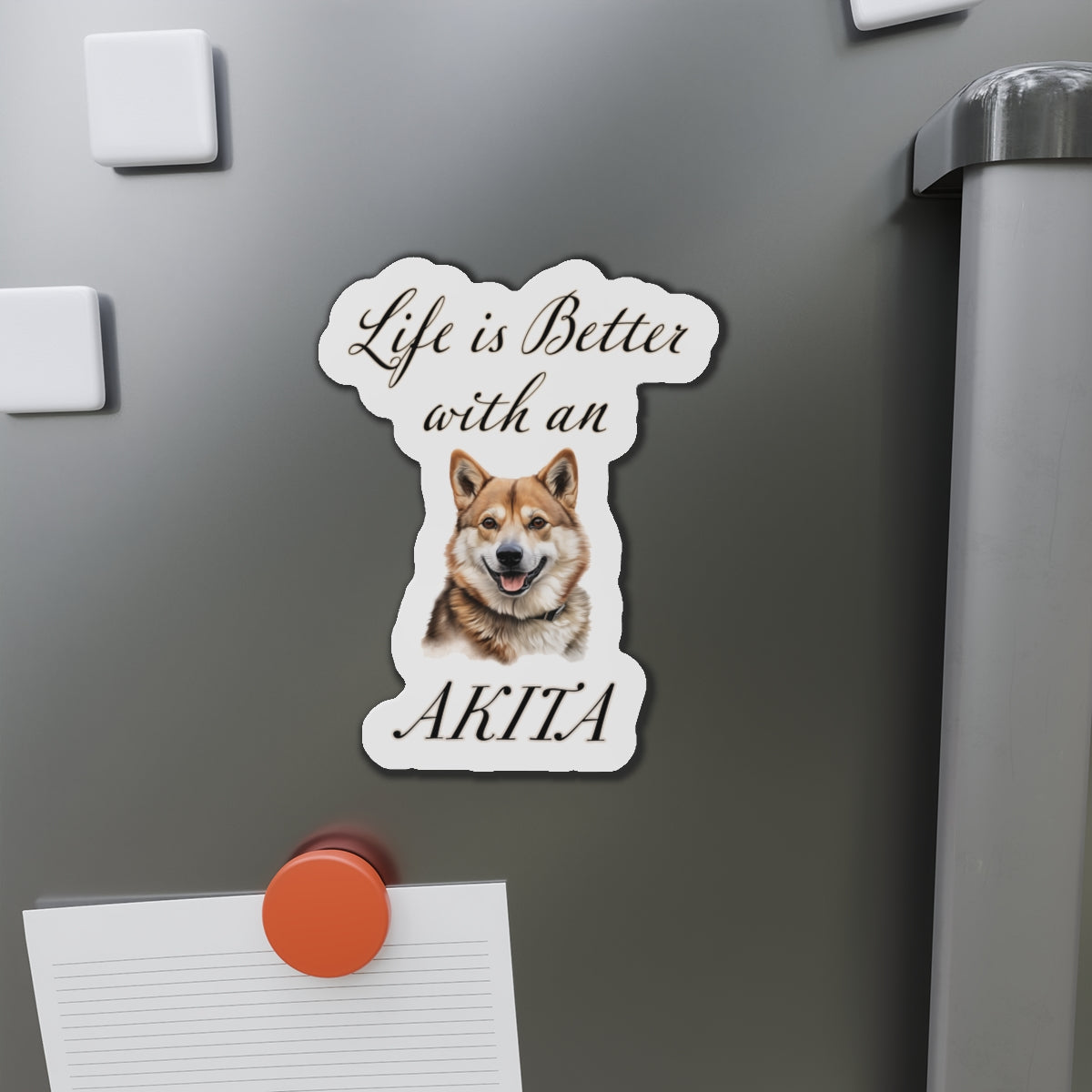 Akita Magnet - Die-Cut