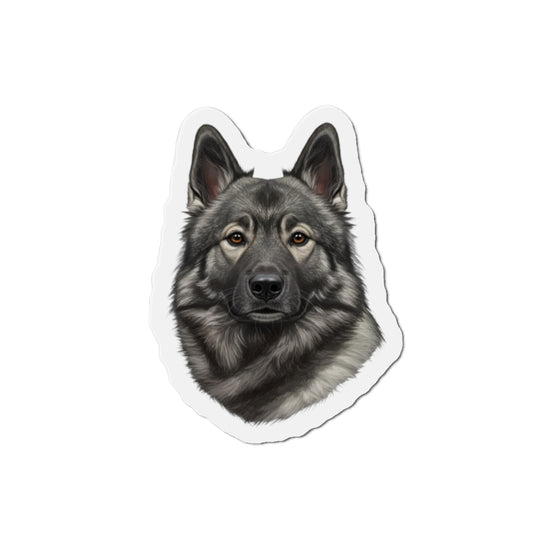 Norwegian Elkhound Magnet - Dog Lover Gift