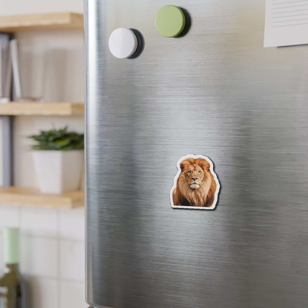 Lion Magnet - Die-Cut