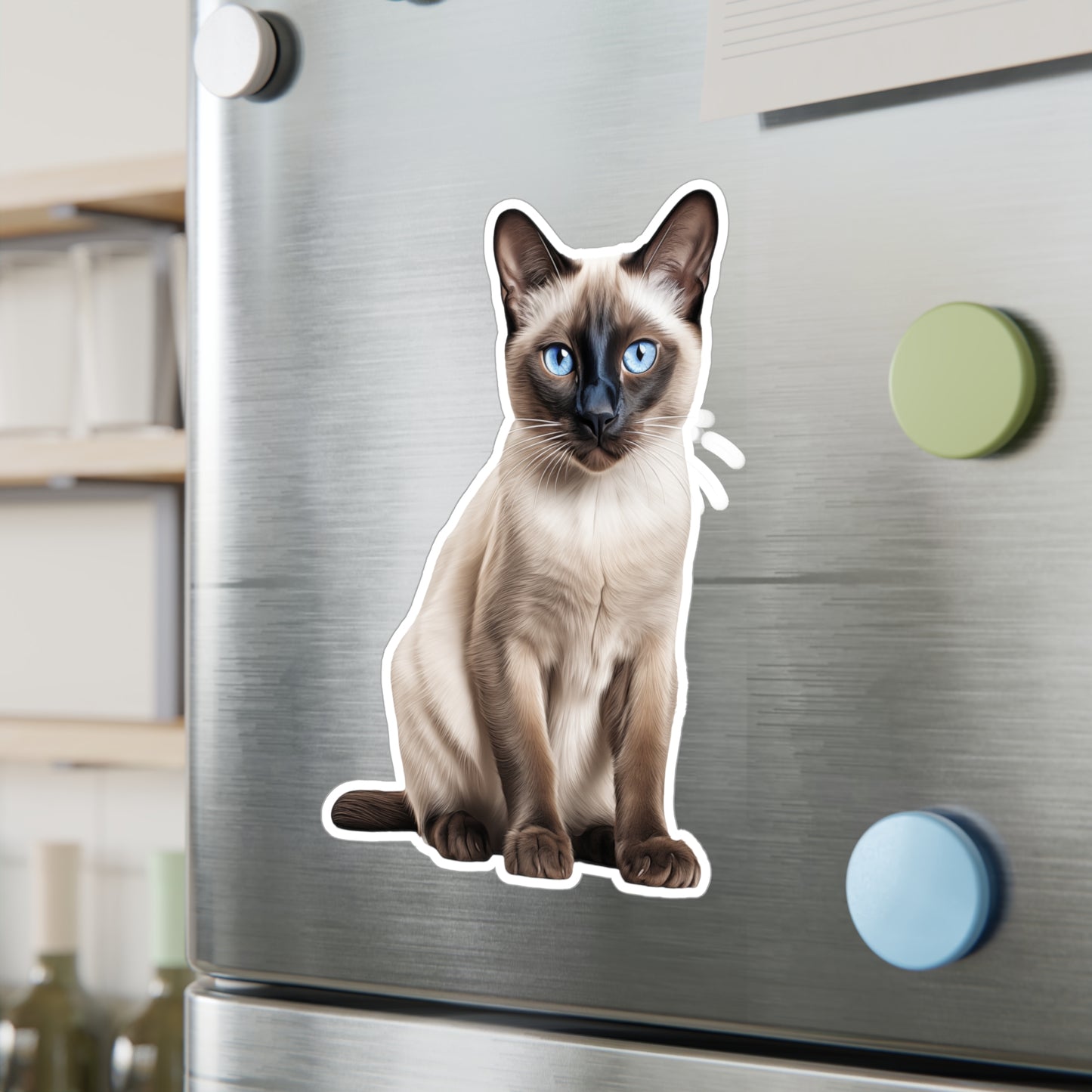 Siamese Cat Sticker | Pet Vinyl Decal | Animal Car Decal | Laptop Sticker | Window Decal