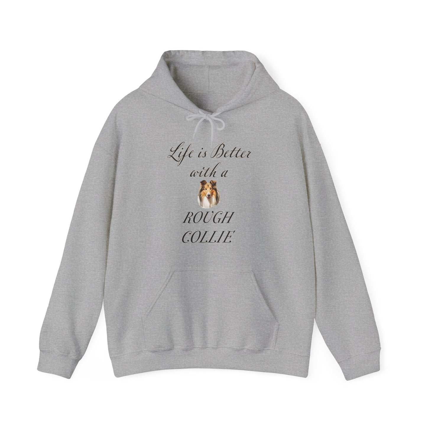 Rough Collie Hoodie