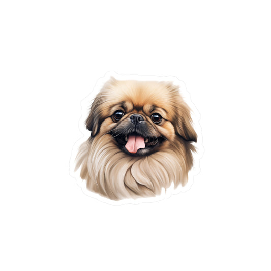 Pekingese Sticker - Vinyl Dog Decals