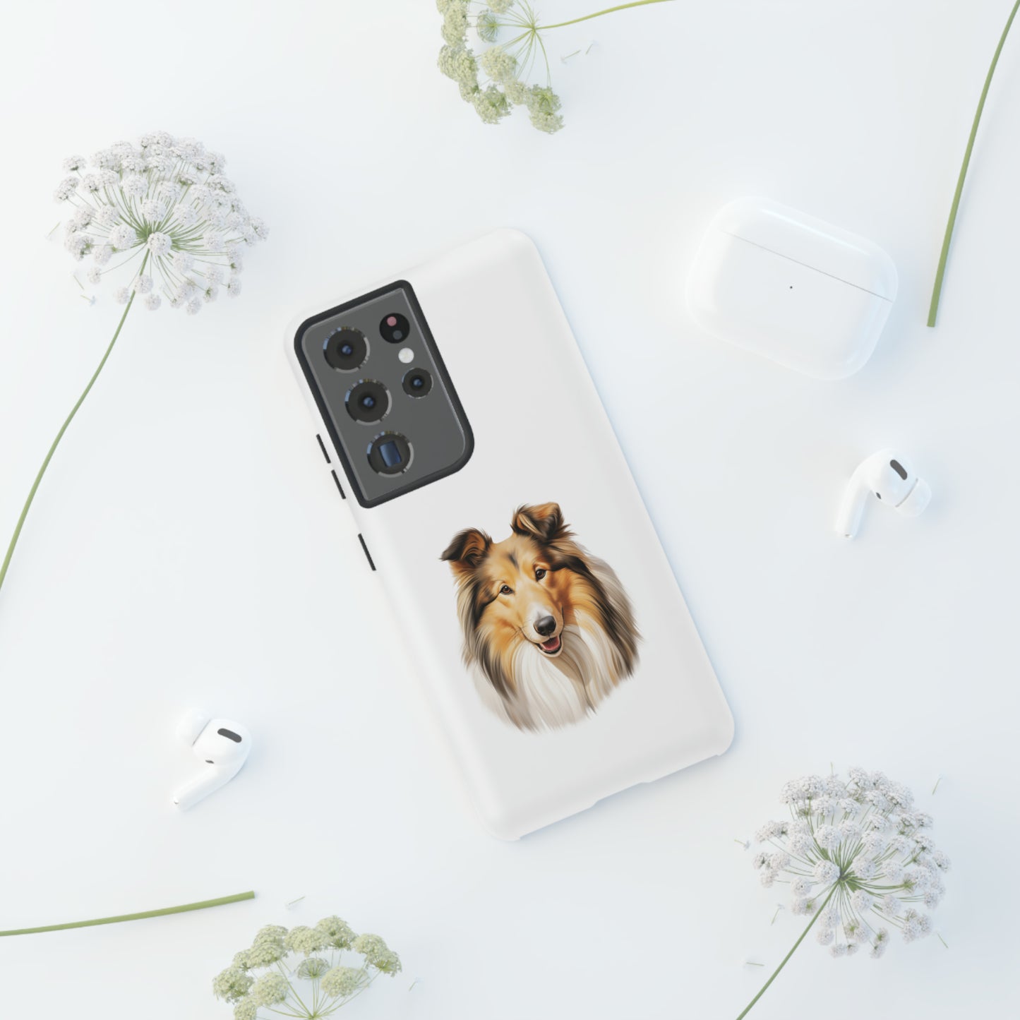 Rough Collie Phone Case
