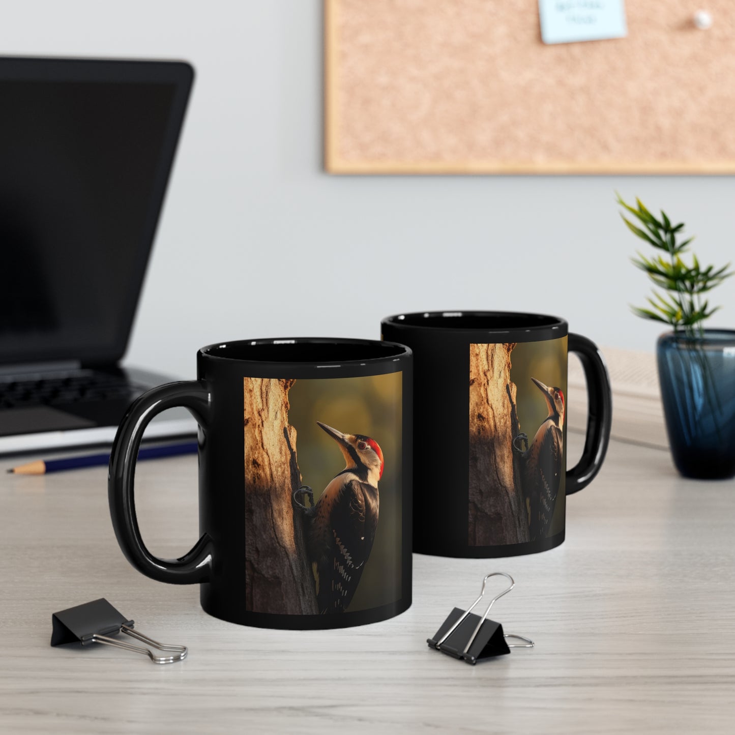 Woodpecker Mug - 11 oz Ceramic
