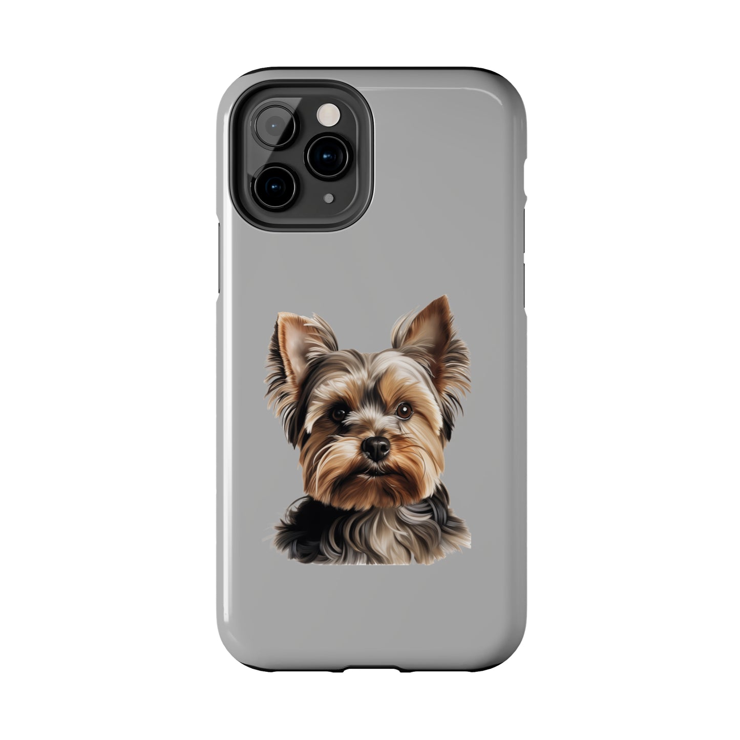 Yorkshire Terrier Tough Phone Case (Light Grey)