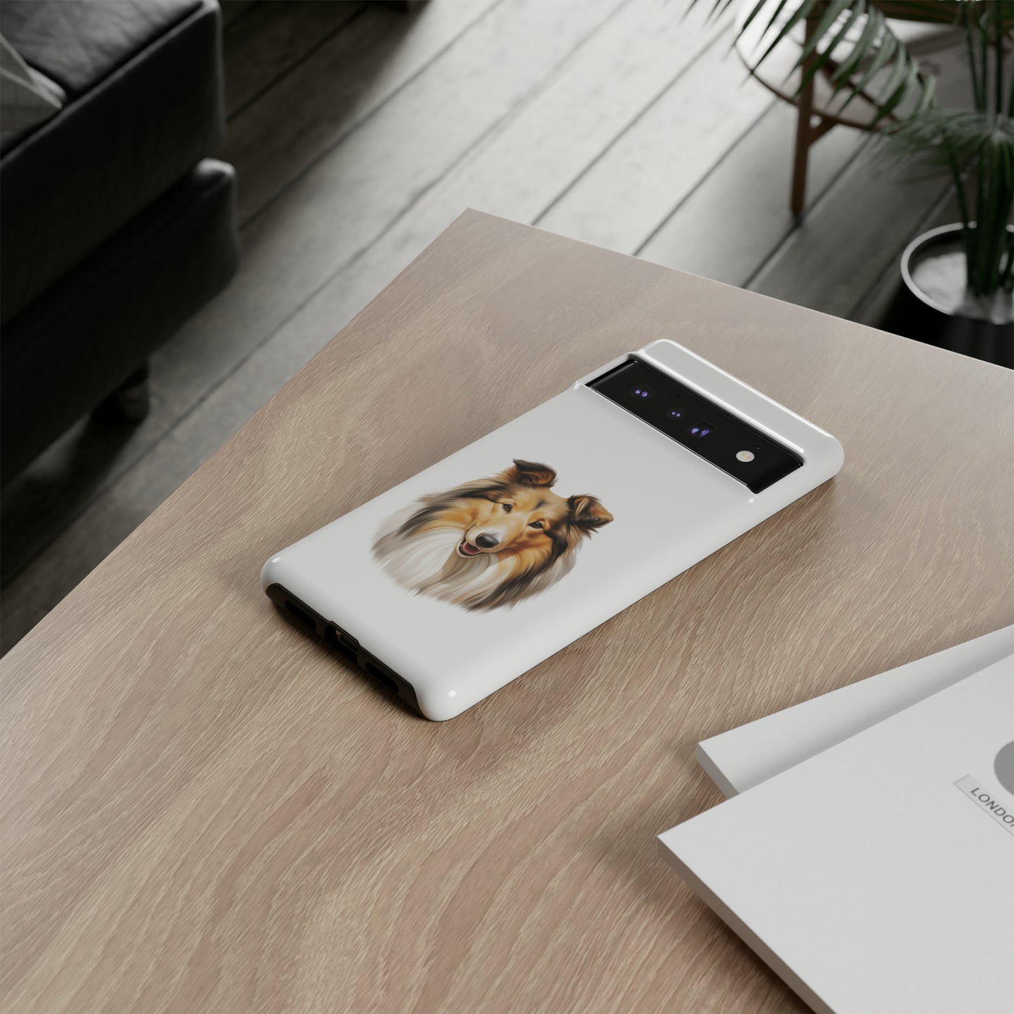 Rough Collie Phone Case