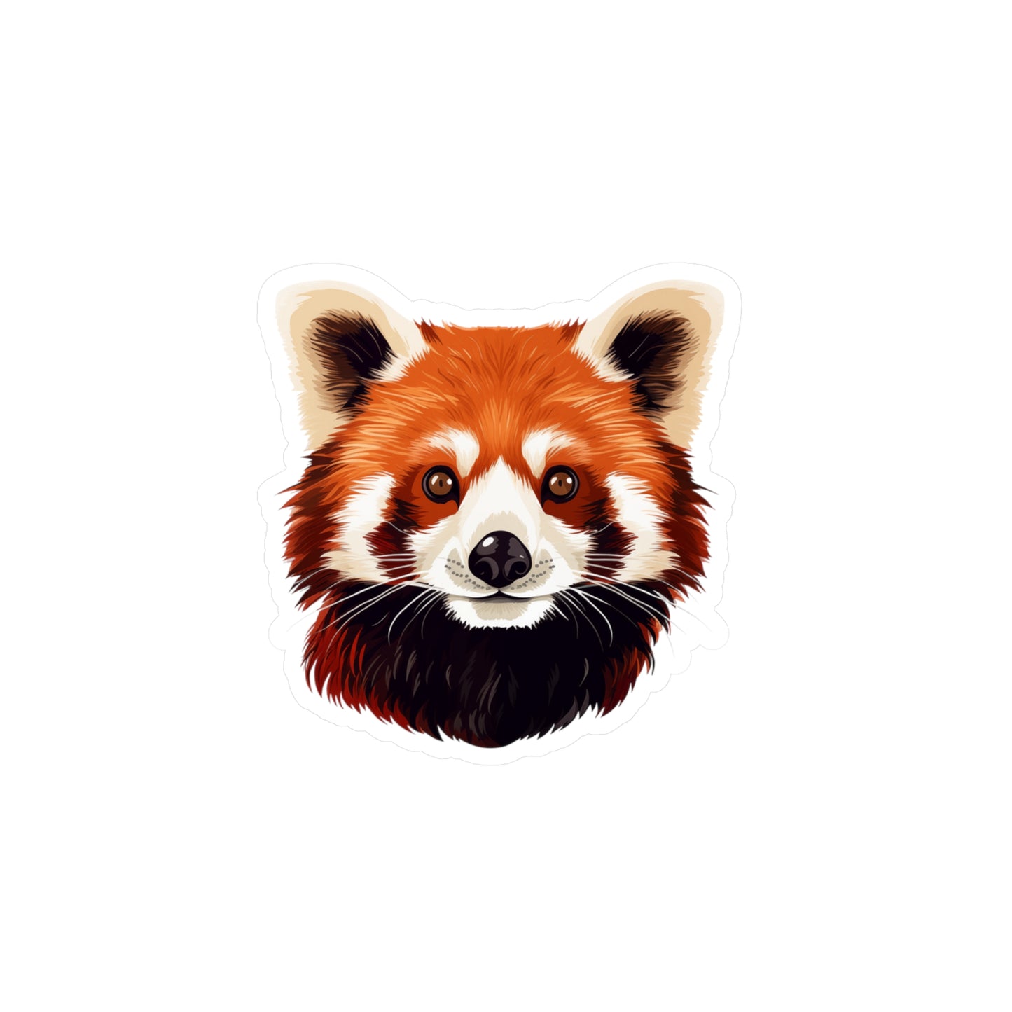 Red Panda Sticker - Waterproof Vinyl Animal Decal