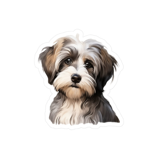 Havanese Sticker - Vinyl Dog Decals