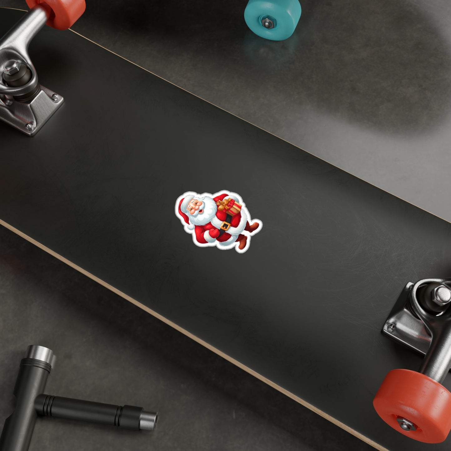Santa Sticker - Kiss-Cut Vinyl Decals