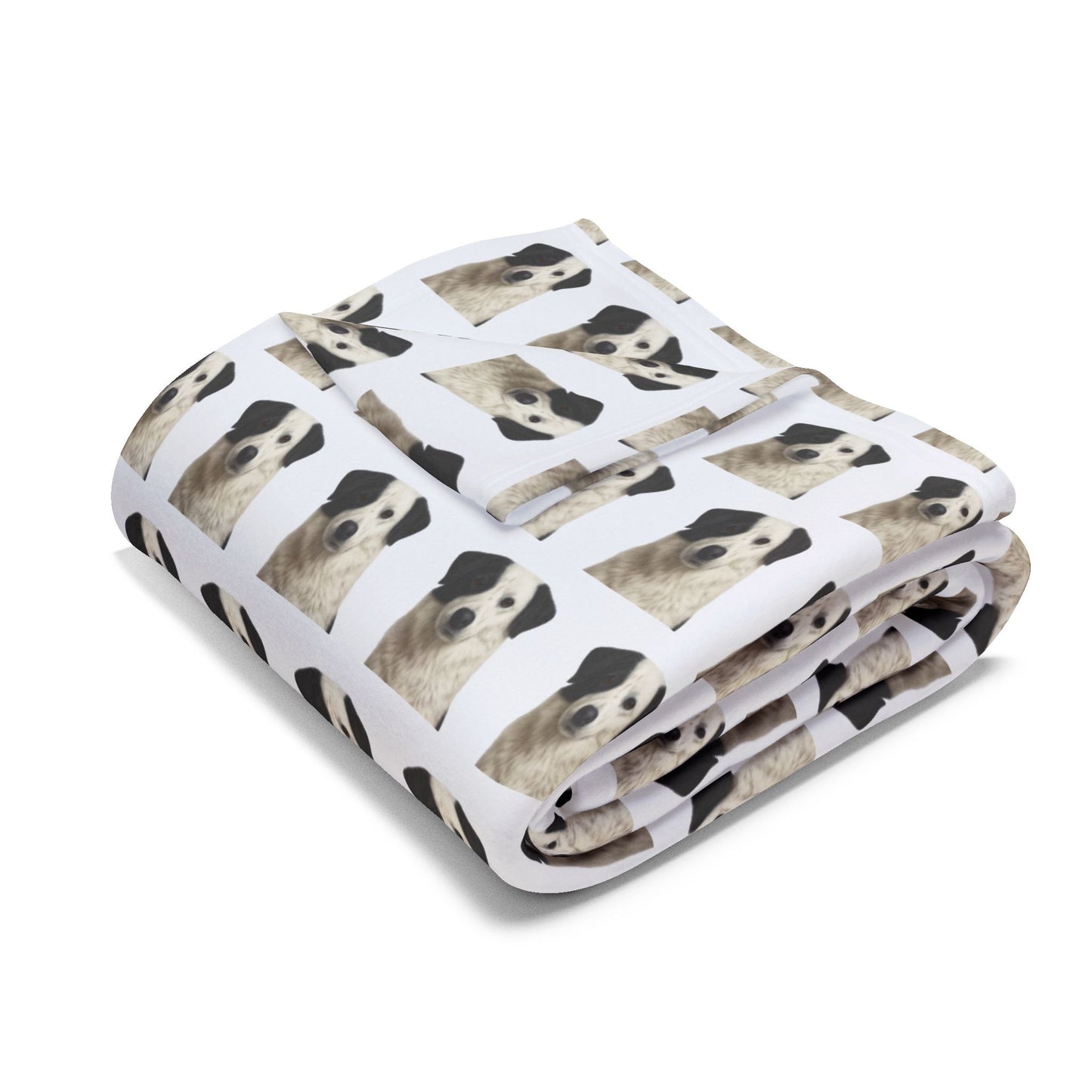 Aidi Fleece Blanket, Dog Design Cozy Arctic Throw for Dog Lovers, Animal Print Home Decor, Winter Gift Idea, Pet Owner Present