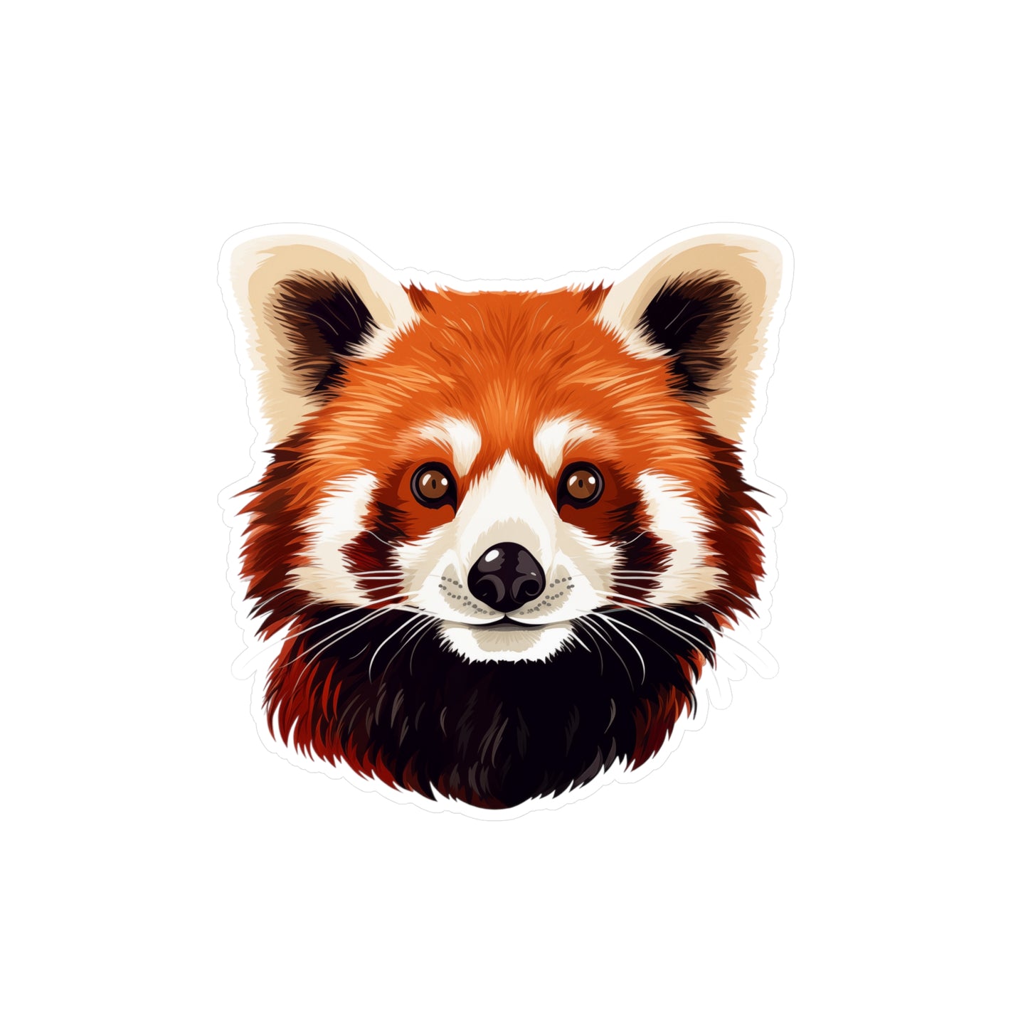Red Panda Sticker - Waterproof Vinyl Animal Decal