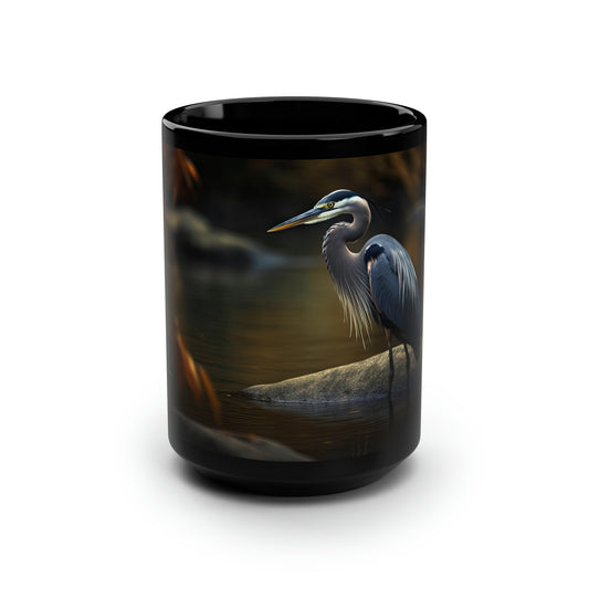 Heron Mug - 15 oz Ceramic Mug