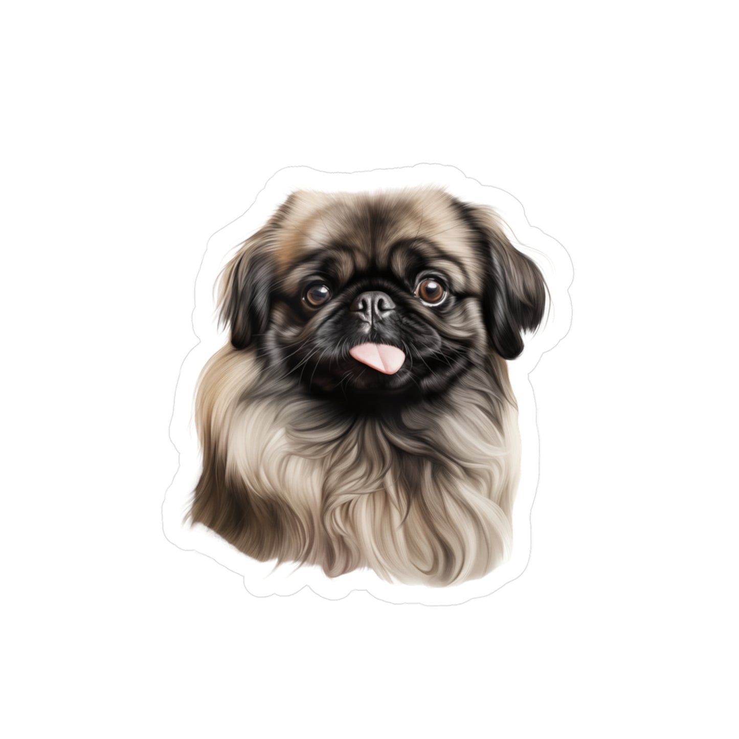 Pekingese Sticker - Vinyl Dog Decals
