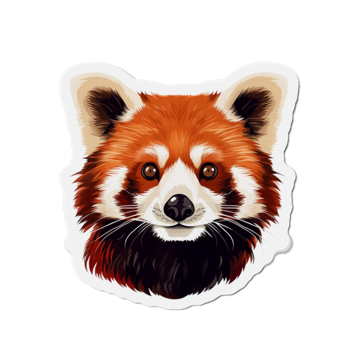 Red Panda Magnet - Playful Wildlife Animal Gift